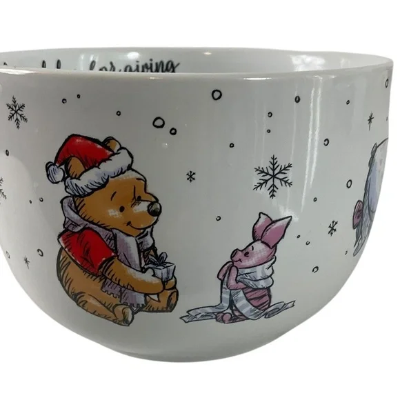Disney Winnie the Pooh Christmas Coffee Mug Zrike Oversized Holiday Soup Mug - Picture 3 of 11